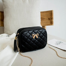 Load image into Gallery viewer, 2022 Tassel Small Messenger Bag For Women Trend  Embroidery Camera Female Shoulder Bag Fashion Chain Ladies Crossbody Bags
