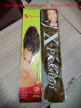 Load image into Gallery viewer, 82 Inch 165g/Pack Synthetic Crochet Hair Pre Stretched Jumbo Braiding Hair High Temperature Fiber Hair Extensions For Box Braids
