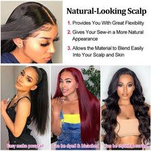 Load image into Gallery viewer, Transparent Lace Wigs 28 30 Inch Human Hair Wig Human Hair Lace Wig T Part Brazilian Bone Straight Lace Front Human Hair Wigs
