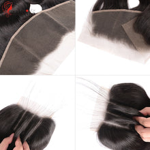Load image into Gallery viewer, Body Wave Closure 4x4 Lace Closure Frontal Body Wave Frontal Natural Color Transparent Lace Frontal 100% Human Hair 8-22inches
