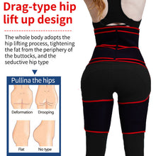 Load image into Gallery viewer, Women High Waist Thigh Trimmer Neoprene Sweat Shapewear Slimming Leg Body Shapers Adjustable Waist Trainer Slimming Belt
