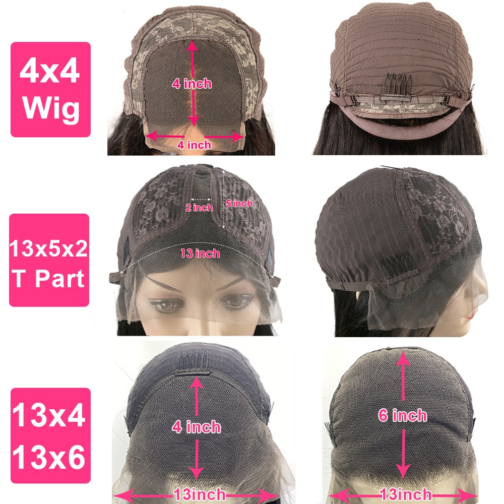 Lace Wig Short Bob Wig Pre Plucked Bone Straight Human Hair Wigs For Women Double Drawn Virgin Human Hair Wig 5x5 Lace Wigs