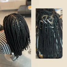 Load image into Gallery viewer, Styleicon Dreadlocks 100% Human Hair Tight Afro Kinky Bulk Human Hair For Twist Braids Human Hair Extensions 20/40/60 strand/lot
