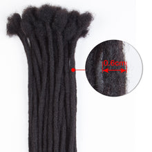 Load image into Gallery viewer, Styleicon Dreadlocks 100% Human Hair Tight Afro Kinky Bulk Human Hair For Twist Braids Human Hair Extensions 20/40/60 strand/lot
