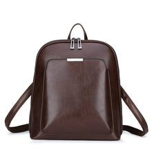 Load image into Gallery viewer, Women Backpack high quality PU Leather  Fashion Backpacks Female Feminine Casual Large Capacity Vintage Shoulder Bags
