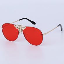 Load image into Gallery viewer, Luxury Brand Designer Sunglasses Women Classic Retro Sun Glasses Gradient Lens Shades Little Bee Eyeglasses Ladies UV400

