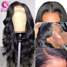Load image into Gallery viewer, Eva Lace Front Human Hair Wigs Pre Plucked With Baby Hair Glueless Body Wave Wigs For Black Women Brazilian Lace Frontal Wigs
