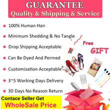 Load image into Gallery viewer, Lace Wig Short Bob Wig Pre Plucked Bone Straight Human Hair Wigs For Women Double Drawn Virgin Human Hair Wig 5x5 Lace Wigs
