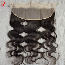 Load image into Gallery viewer, Body Wave Closure 4x4 Lace Closure Frontal Body Wave Frontal Natural Color Transparent Lace Frontal 100% Human Hair 8-22inches
