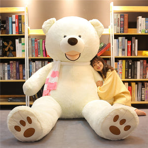 Giant doll 3 meters large panda plush toy oversized cloth doll 2 hug bear female sleeping large doll