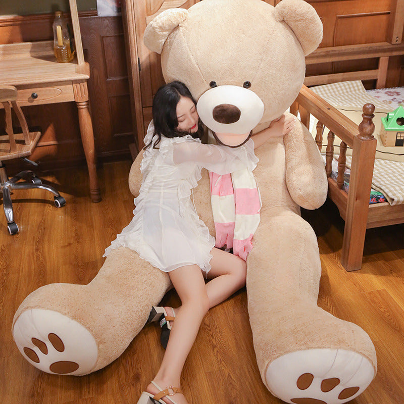 Giant doll 3 meters large panda plush toy oversized cloth doll 2 hug bear female sleeping large doll