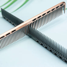 Load image into Gallery viewer, Space Aluminuml Hair Comb Pro Hairdressing Combs расческа для волос Hair Cutting Dying Hair Brush Barber Tools Salon Accessaries
