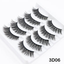 Load image into Gallery viewer, 5/10Pairs 3D Mink Lashes Natural Eyelashes Dramatic False Eyelashes Faux Cils Makeup Wholesale Fake Eyelash Extension maquiagem
