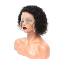 Load image into Gallery viewer, Pixie Cut Wig Short Curly Lace Front Wigs Human Hair Wig 13x1 Transparent Lace Wig For Black Women Brazilian Remy Hair wig
