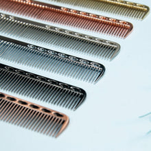 Load image into Gallery viewer, Space Aluminuml Hair Comb Pro Hairdressing Combs расческа для волос Hair Cutting Dying Hair Brush Barber Tools Salon Accessaries
