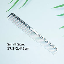 Load image into Gallery viewer, Space Aluminuml Hair Comb Pro Hairdressing Combs расческа для волос Hair Cutting Dying Hair Brush Barber Tools Salon Accessaries
