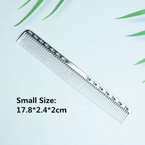 Space Aluminuml Hair Comb Pro Hairdressing Combs расческа для волос Hair Cutting Dying Hair Brush Barber Tools Salon Accessaries