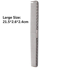 Load image into Gallery viewer, Space Aluminuml Hair Comb Pro Hairdressing Combs расческа для волос Hair Cutting Dying Hair Brush Barber Tools Salon Accessaries
