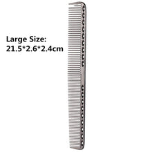 Load image into Gallery viewer, Space Aluminuml Hair Comb Pro Hairdressing Combs расческа для волос Hair Cutting Dying Hair Brush Barber Tools Salon Accessaries

