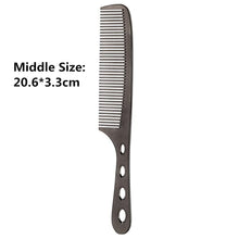 Load image into Gallery viewer, Space Aluminuml Hair Comb Pro Hairdressing Combs расческа для волос Hair Cutting Dying Hair Brush Barber Tools Salon Accessaries

