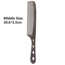 Load image into Gallery viewer, Space Aluminuml Hair Comb Pro Hairdressing Combs расческа для волос Hair Cutting Dying Hair Brush Barber Tools Salon Accessaries
