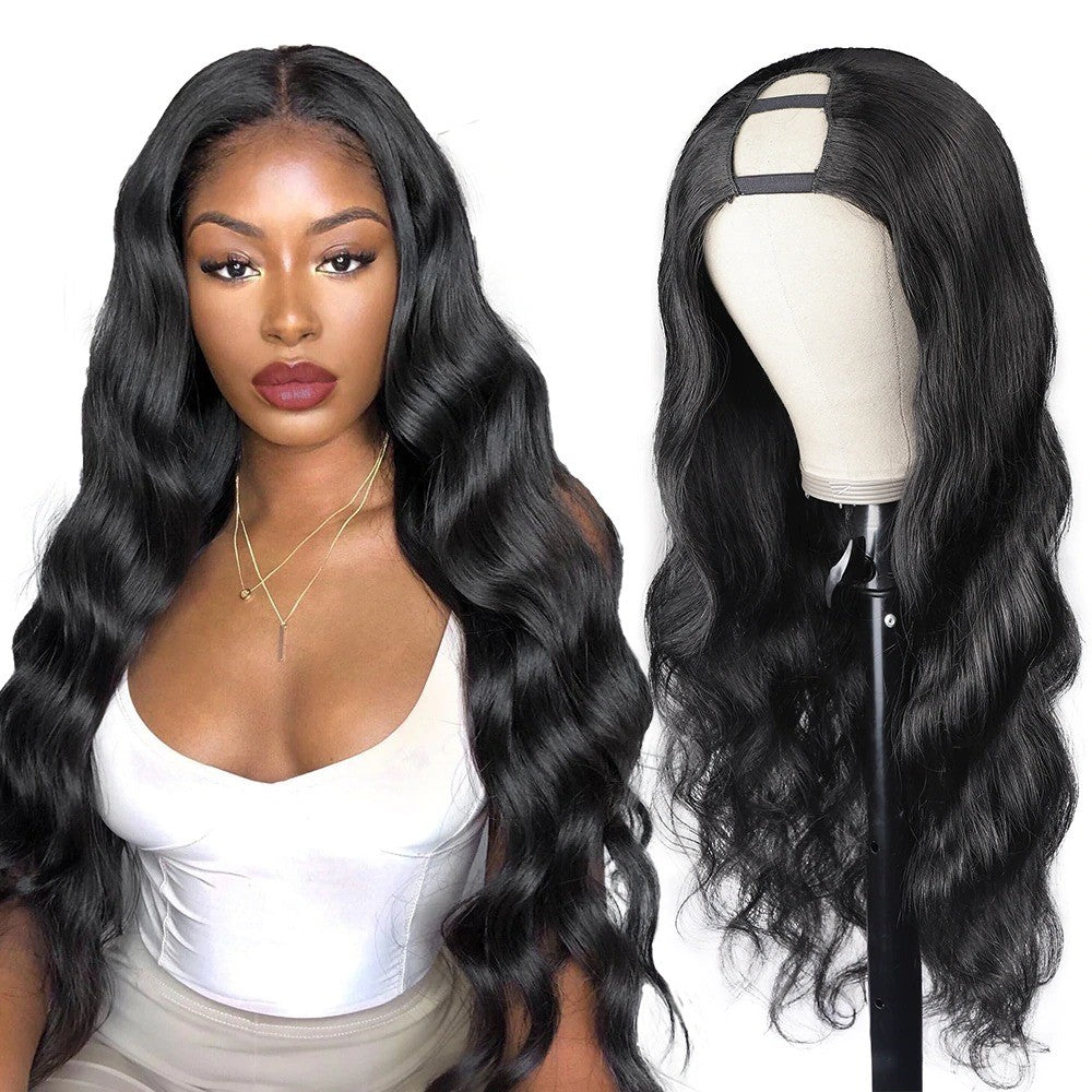 U Part Wig Body Wave Human Hair Wigs for Women Brazilian Remy Hair - Bianca's hair and beauty supply