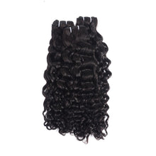 Load image into Gallery viewer, Super Double Drawn Water Wave Hair Bundles With Closure Pre Plucked - Bianca's hair and beauty supply

