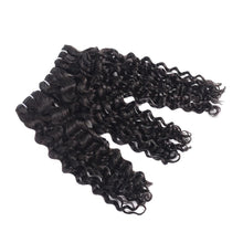Load image into Gallery viewer, Super Double Drawn Water Wave Hair Bundles With Closure Pre Plucked - Bianca's hair and beauty supply

