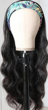 Load image into Gallery viewer, Body Wave Human Hair Wigs Headband Wig Virgin Remy Scarf Wigs - Bianca's hair and beauty supply
