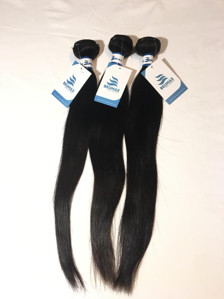 BeuMax Hairs 9A Grade Brazilian Human Hair Extension1/3/4 Straight - Bianca's hair and beauty supply