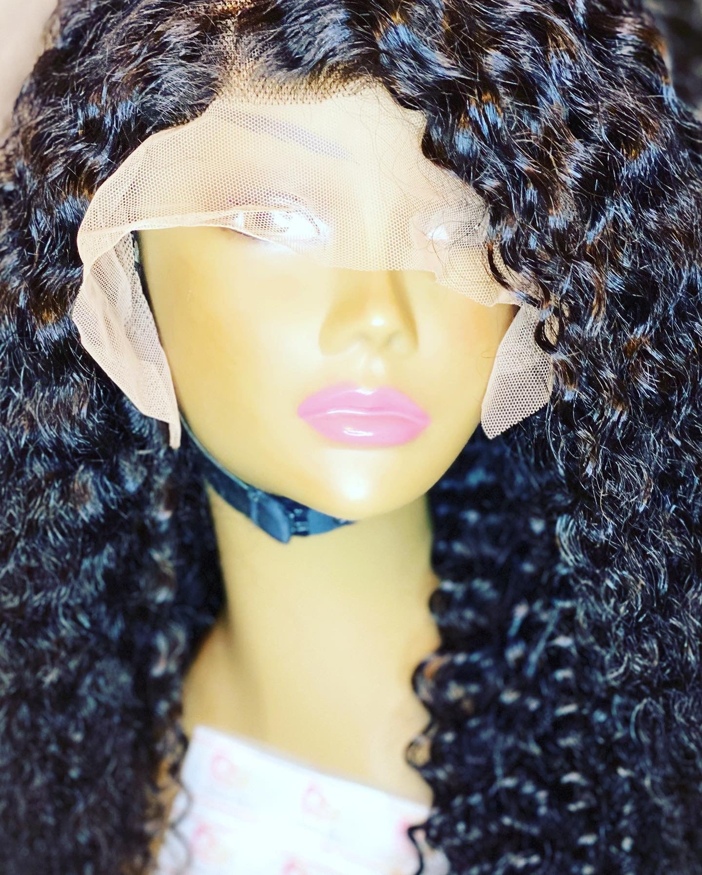 Jerry curly lace front wigs 13*4 - Bianca's hair and beauty supply