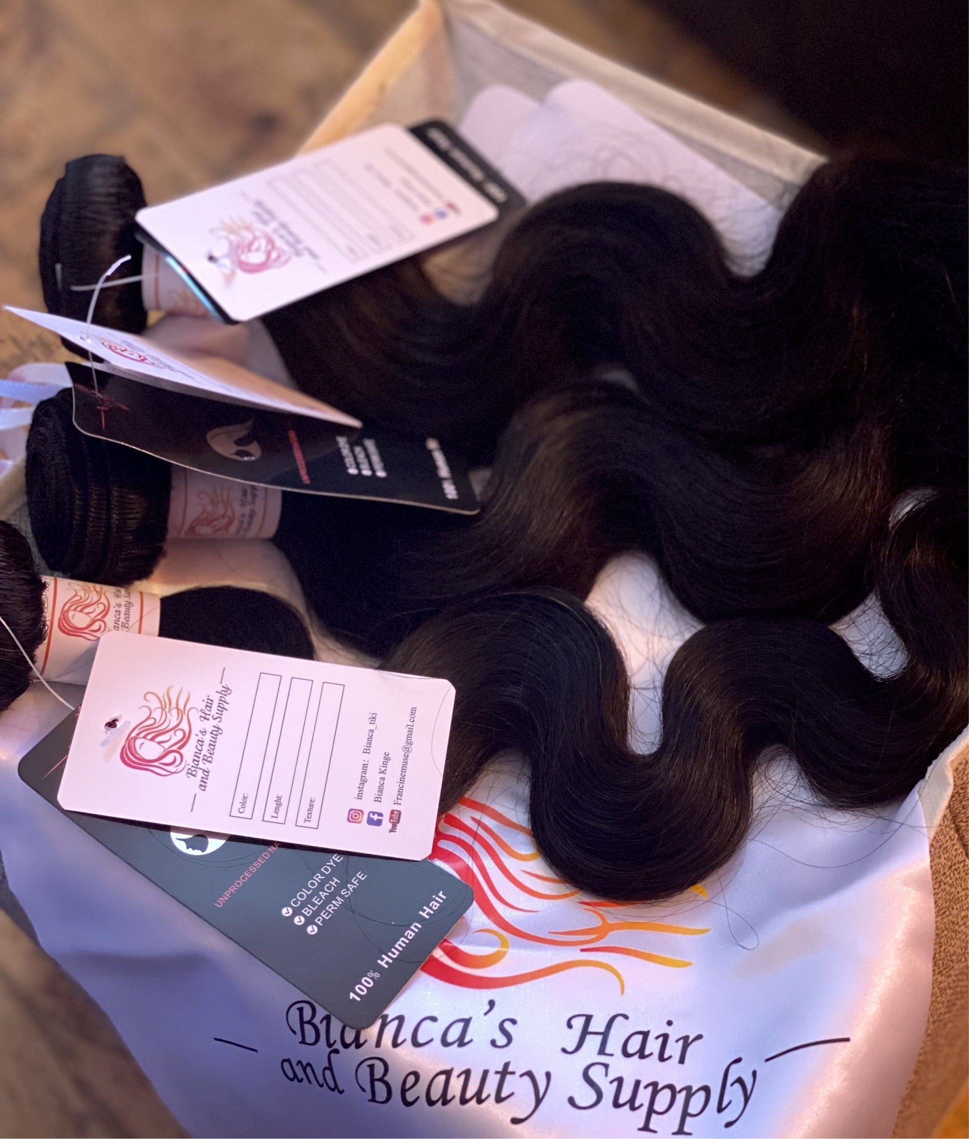 Body wave Bundled deal human hair extension - Bianca's hair and beauty supply