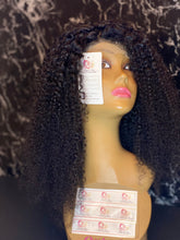 Load image into Gallery viewer, 4x4 kinky curly lace wig
