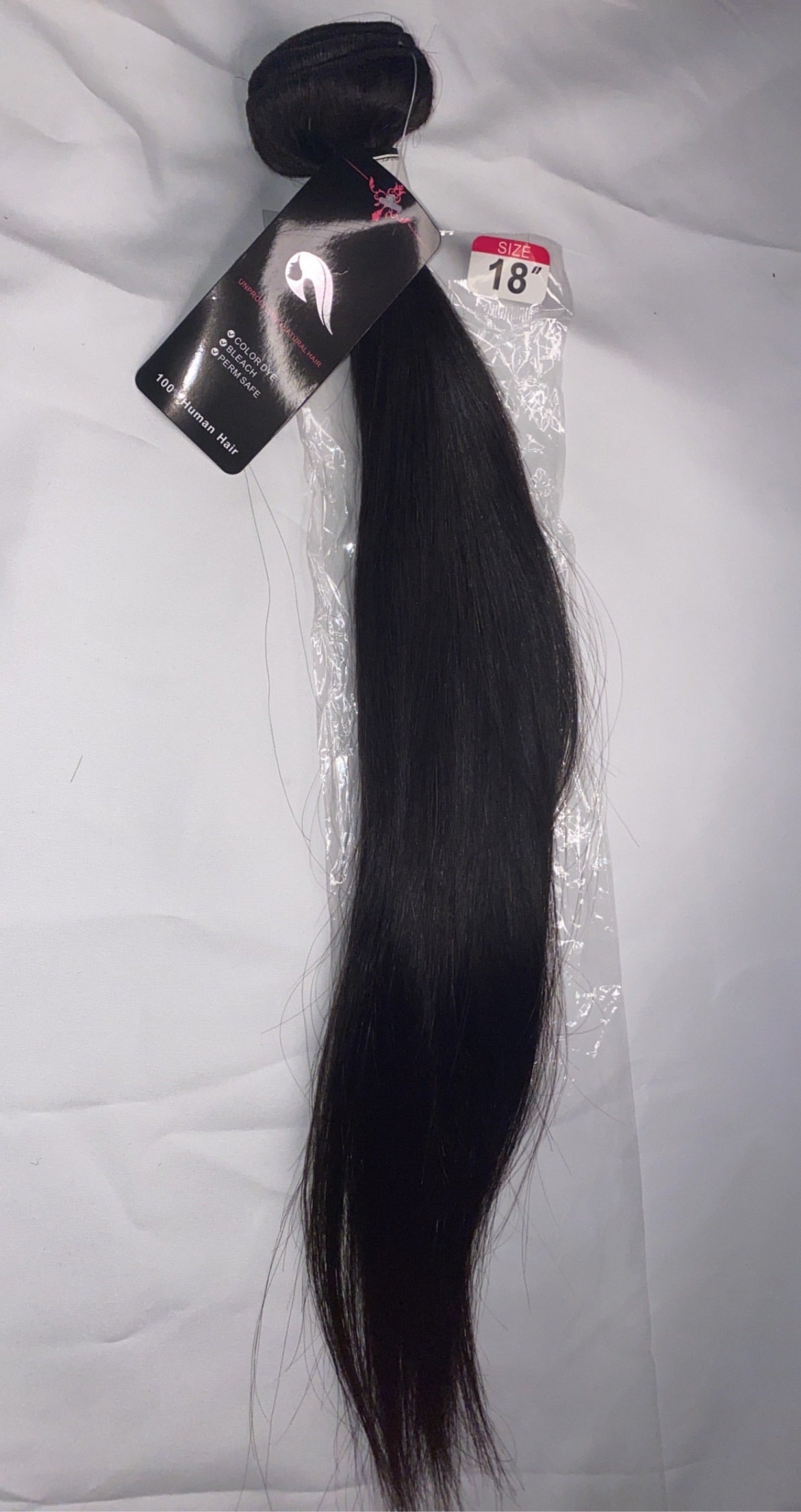 Straight Hair Bundle -18 inches - Bianca's hair and beauty supply