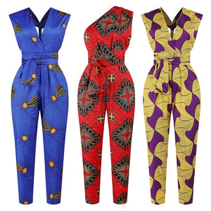 African print jumpsuit