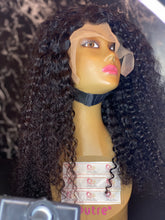 Load image into Gallery viewer, Jerry curly lace front wigs 13*4 - Bianca's hair and beauty supply
