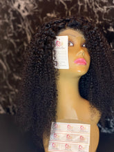 Load image into Gallery viewer, 4x4 kinky curly lace wig
