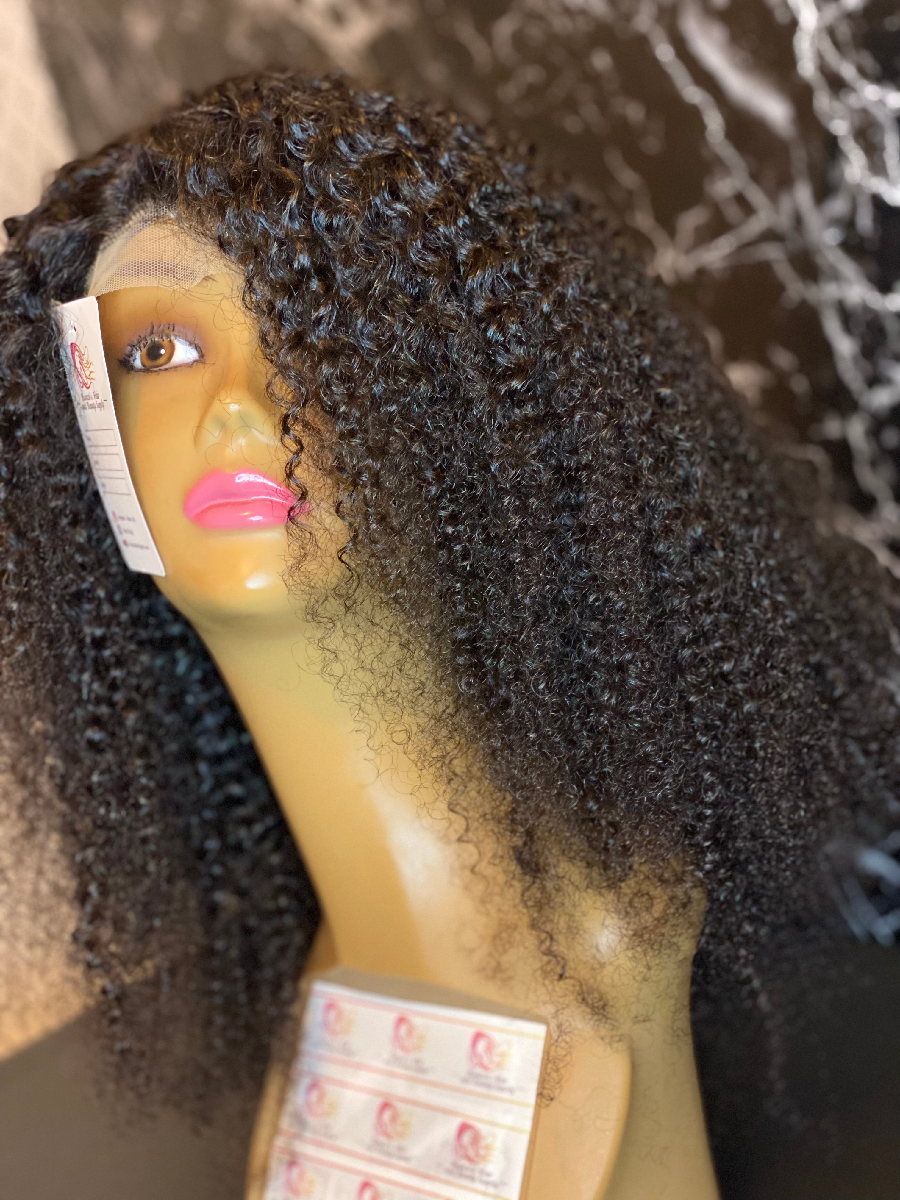 4x4 kinky curly lace wig