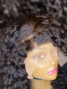 Jerry curly lace front wigs 13*4 - Bianca's hair and beauty supply