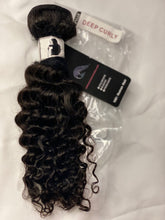 Load image into Gallery viewer, Natural Wavy/ deep curly Hair Bundles - Bianca's hair and beauty supply
