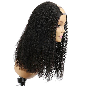 Deep Wave U Part Human Hair Wigs For Black Women - Bianca's hair and beauty supply