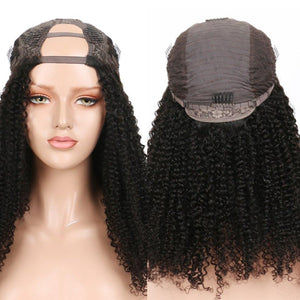 Deep Wave U Part Human Hair Wigs For Black Women - Bianca's hair and beauty supply