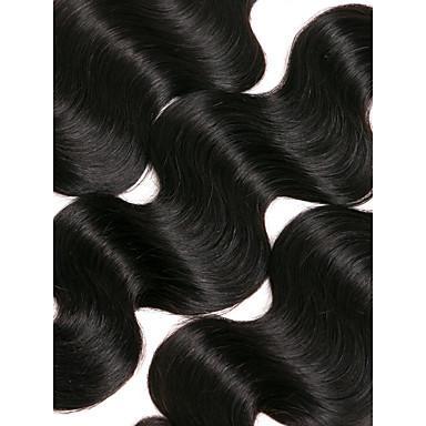 9A Grade Brazilian Human Hair Extensions Body Wave 1/3 Bundles with - Bianca's hair and beauty supply