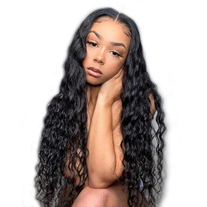 Jerry Curl U Part Wigs Human Hair Wigs Headband Wig - Bianca's hair and beauty supply