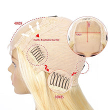 Load image into Gallery viewer, Brazilian Straight 4x4 Lace Front Closure Human Hair Wigs - Bianca's hair and beauty supply
