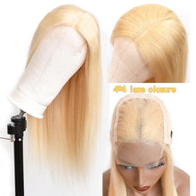 Load image into Gallery viewer, Brazilian Straight 4x4 Lace Front Closure Human Hair Wigs - Bianca's hair and beauty supply
