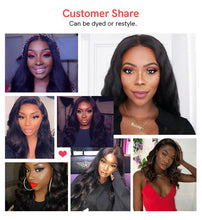 Load image into Gallery viewer, Super double Drawn Brazilian Raw Virgin Hair Body Wave Human Hair - Bianca's hair and beauty supply
