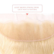 Load image into Gallery viewer, Beumax Hair Body Wave Brazilian Virgin Hair 13x4 Lace Frontal #613 - Bianca's hair and beauty supply
