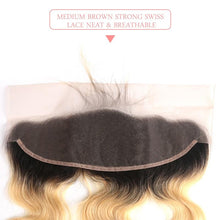 Load image into Gallery viewer, Beumax Hair Body Wave Brazilian Virgin Hair 13x4 Lace Frontal #613 - Bianca's hair and beauty supply
