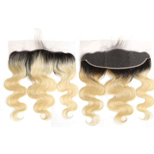 Beumax Hair Body Wave Brazilian Virgin Hair 13x4 Lace Frontal #613 - Bianca's hair and beauty supply